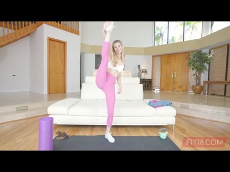 cleaning house yoga pants