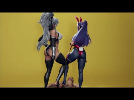 lesbicas 3d
